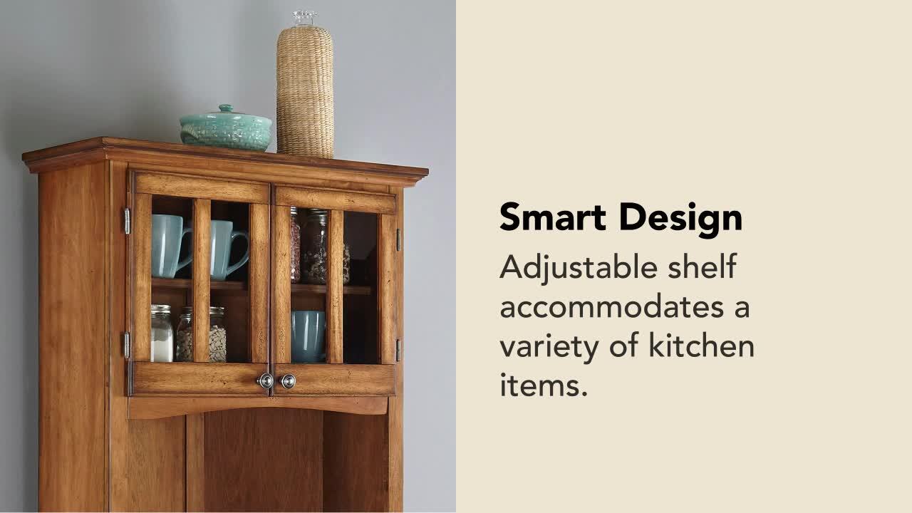 HOMESTYLES Cottage Oak Buffet with Hutch 5001 0066 62