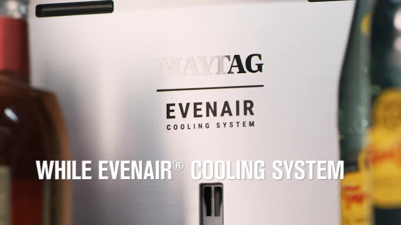 Maytag 36 in. 30.52 cu. ft. Freestanding French Door Refrigerator