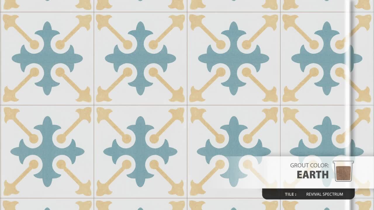 Merola Tile Revival White 7-3/4 in. x 7-3/4 in. Ceramic Floor and Wall Tile