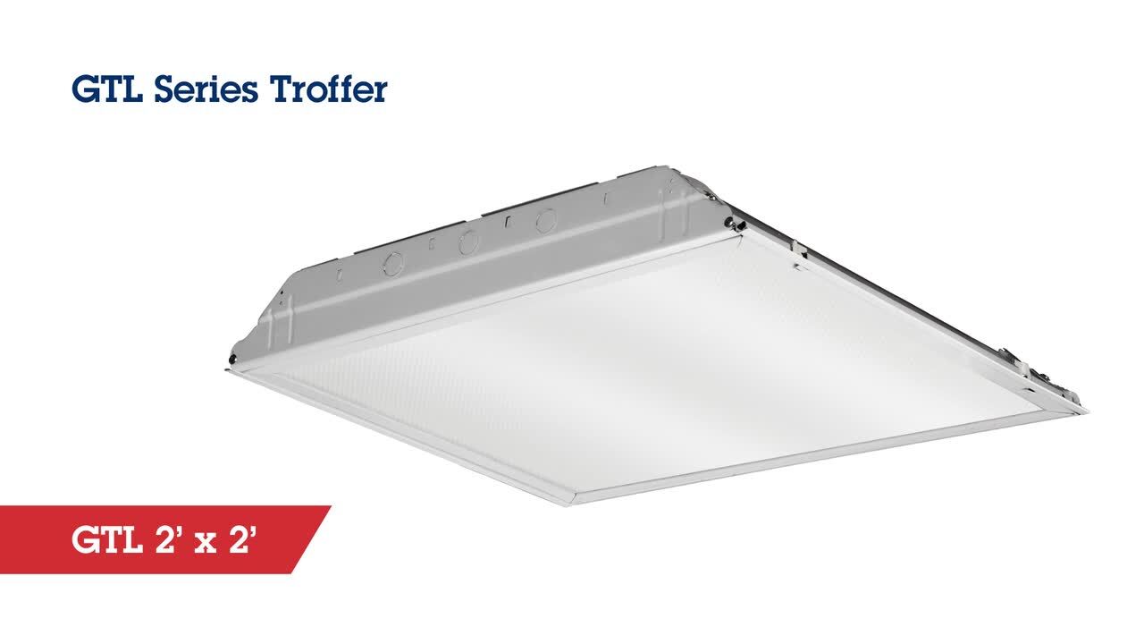 2 ft. x 4 ft. 128-Watt Equivalent White Integrated LED Flat Panel Light, Lumen and Color Selectable