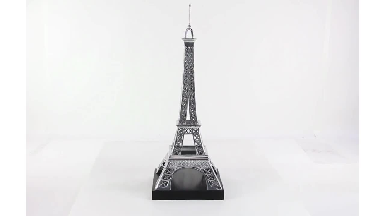 Big Eiffel Tower, Wood Sculpture, Eiffel Tower Statue, Centerpiece