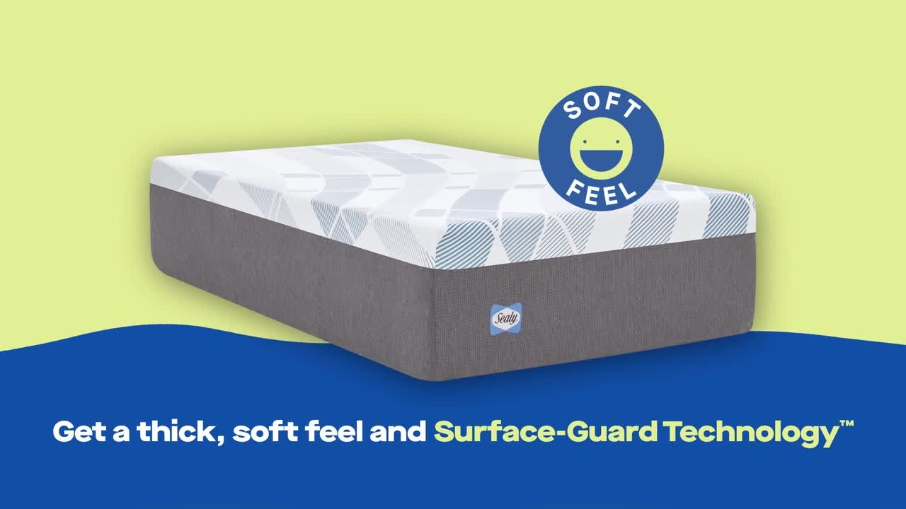Sealy Dreamlife 14 in. Twin XL Soft Gel Memory Foam Tight Top Bed