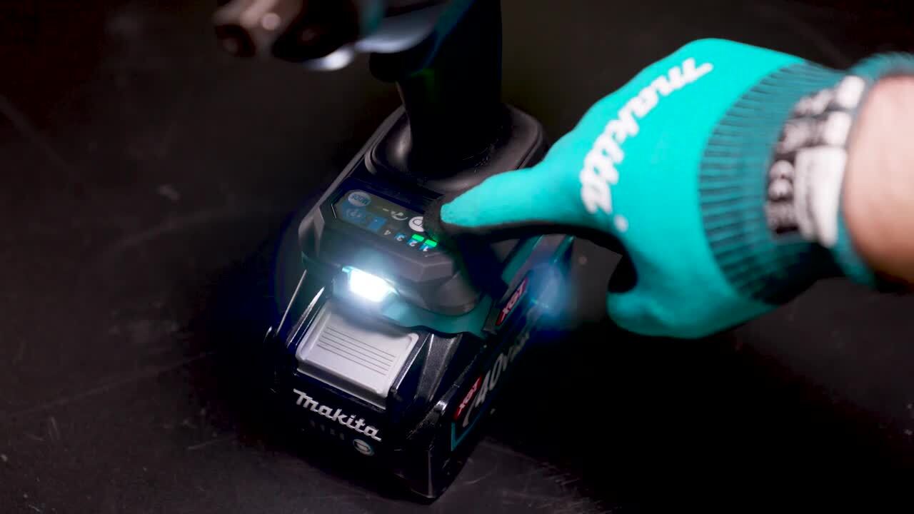 Makita 40V max XGT Brushless Cordless 4-Speed High-Torque 1/2 in