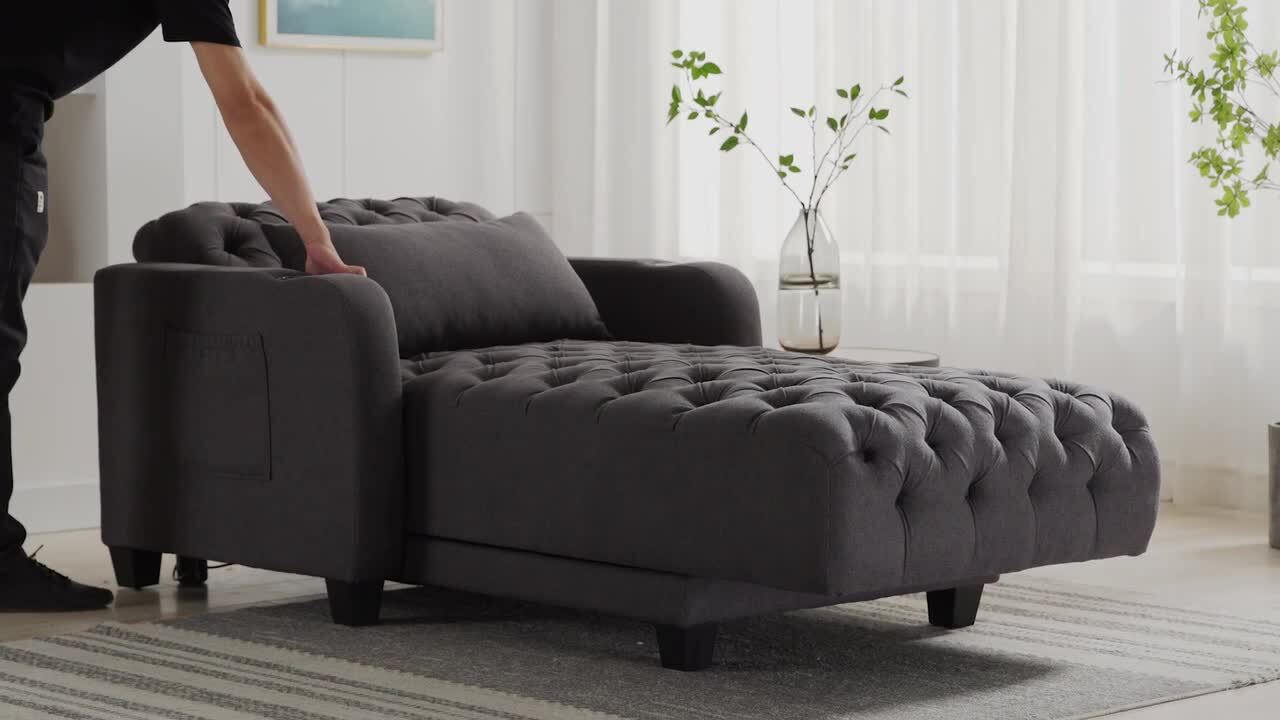 gray chaise lounge sofa