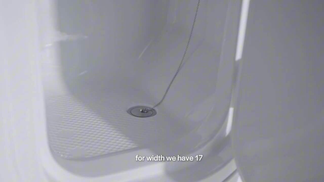 HD Series 30 in. x 54 in. Right Drain Quick Fill Walk-In Soaking Bathtub in White HD Series 30 in. x 54 in. Right Drain Quick Fill Walk-In Soaking Bathtub in White