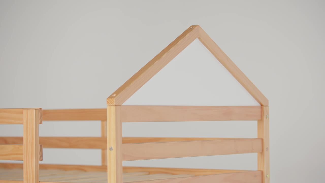 Walker Edison Furniture Company Contemporary Natural Pine