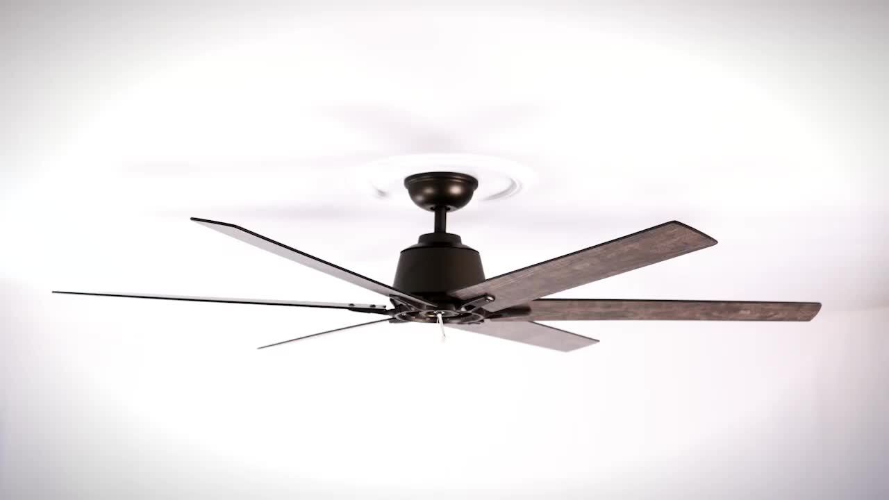Home Decorators Collection Kensgrove 64 in. Integrated LED Brushed