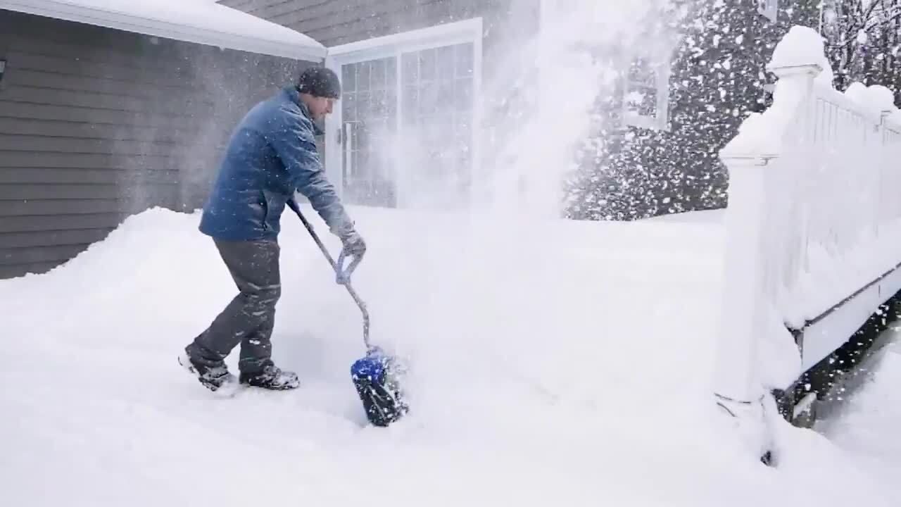 EGO Cordless Snow Shovel – for Decks, Sidewalks, Driveways