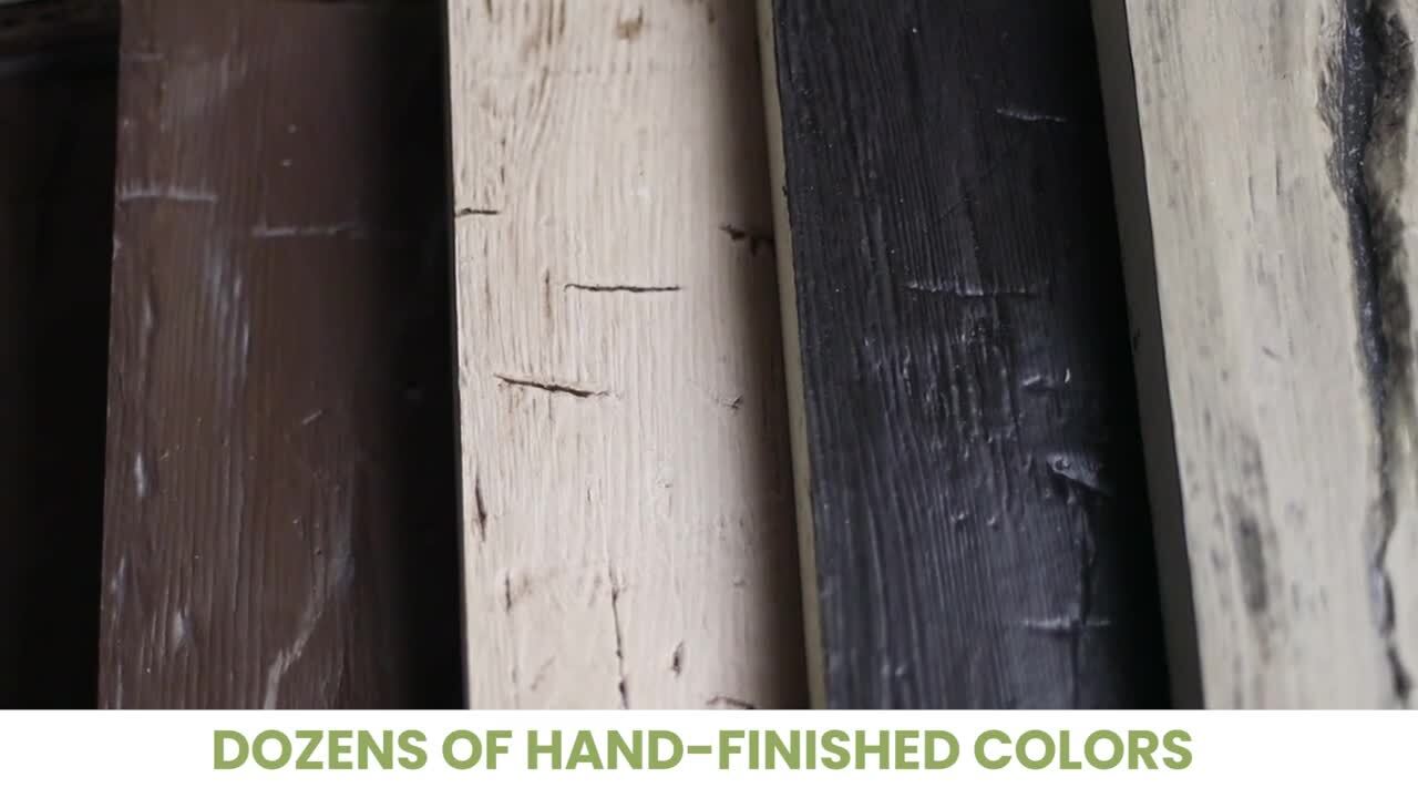 How to Whitewash Faux Wood