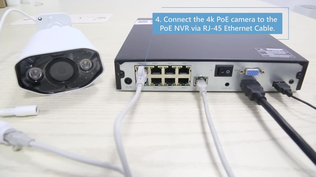 ZOSI 8CH 4K PoE Security Camera System – 8MP Cameras, 2TB HDD, 2-Way Audio, AI Detection