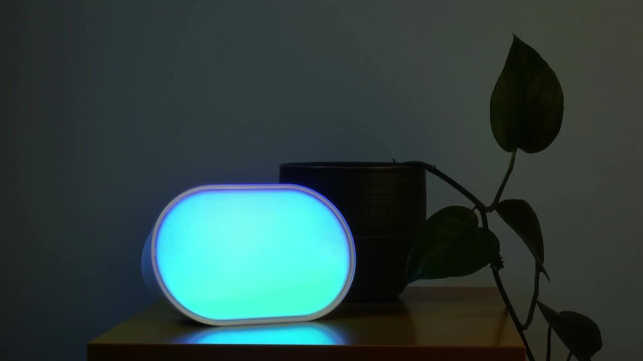 LIFX Luna 5 in. x 8 in. Oval White Integrated LED Multi-Color