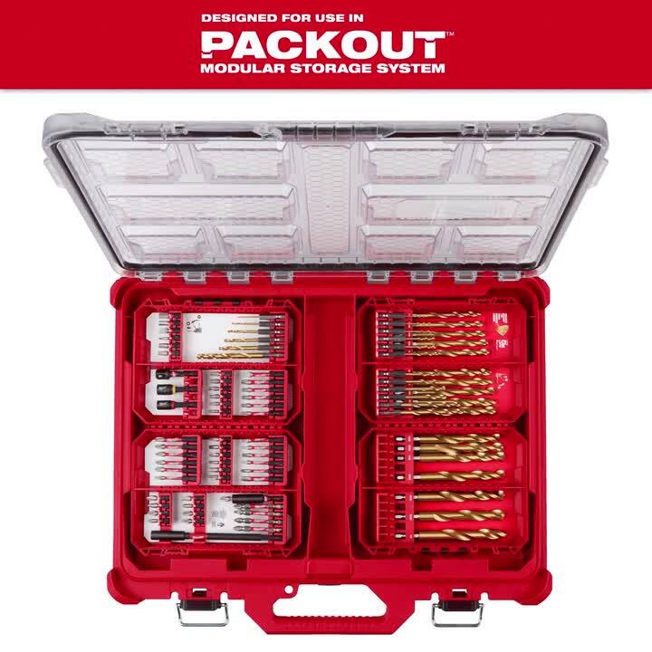 SHOCKWAVE Impact Duty Alloy Steel Screw Driver Bit Set 25 Piece