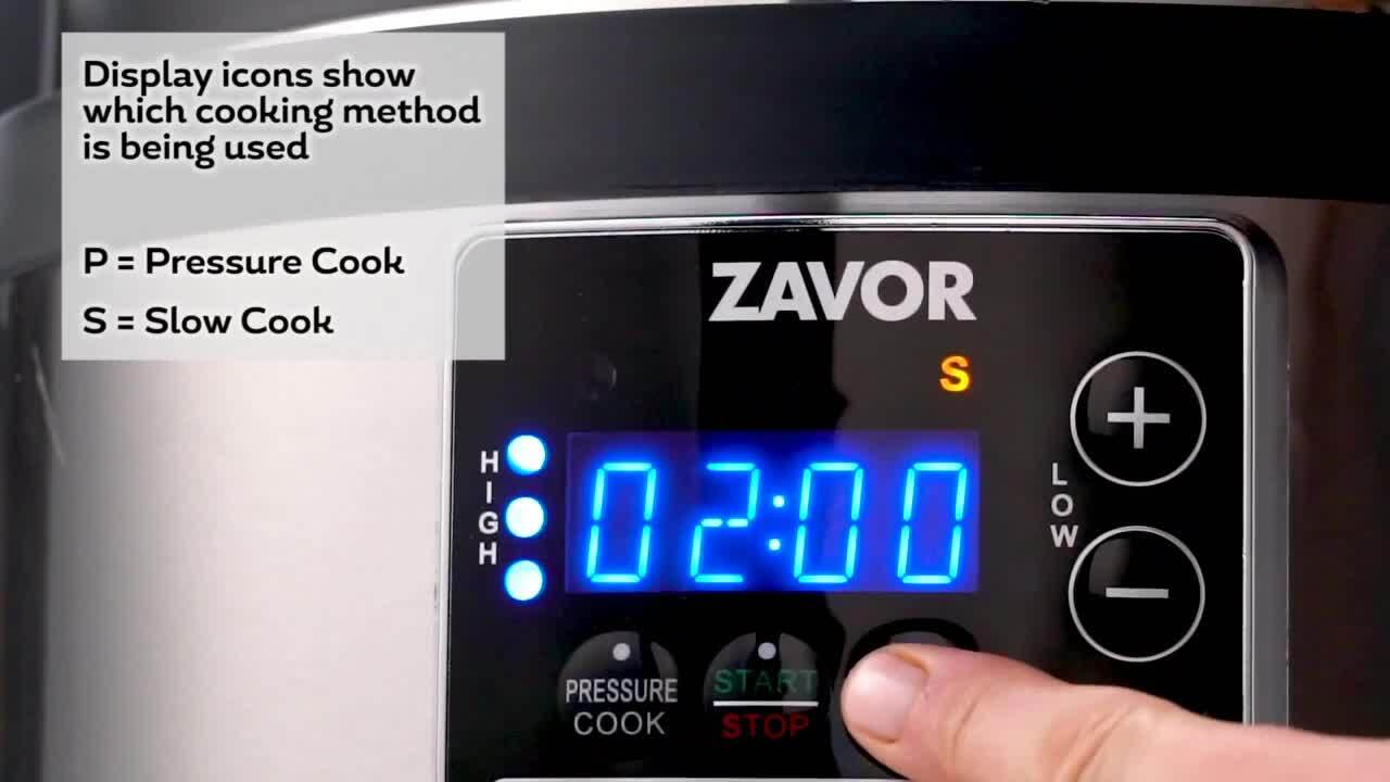 ZAVOR LUX Edge Multi-Cooker 4-Quart Programmable Electric Pressure