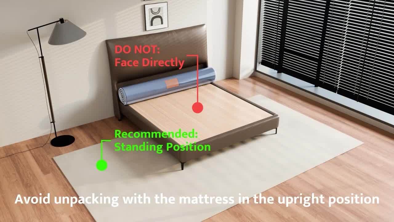 Babo Care Queen Size Plush Hybrid Gel Memory Foam 10 in. Innerspring Euro Top Support and Motion Isolation Mattress TXII1040