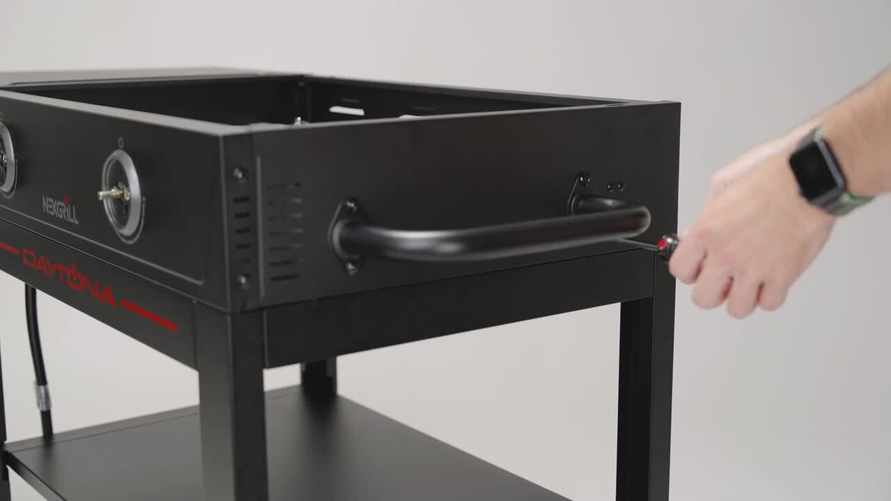 Nexgrill Daytona 2-Burner Propane Gas Grill 28 in. Flat Top