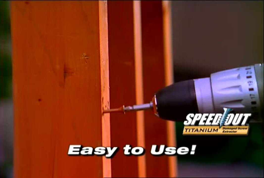 Speed Out Titanium Screw Extractor (4-Piece) Speed Out Titanium Screw Extractor (4-Piece)