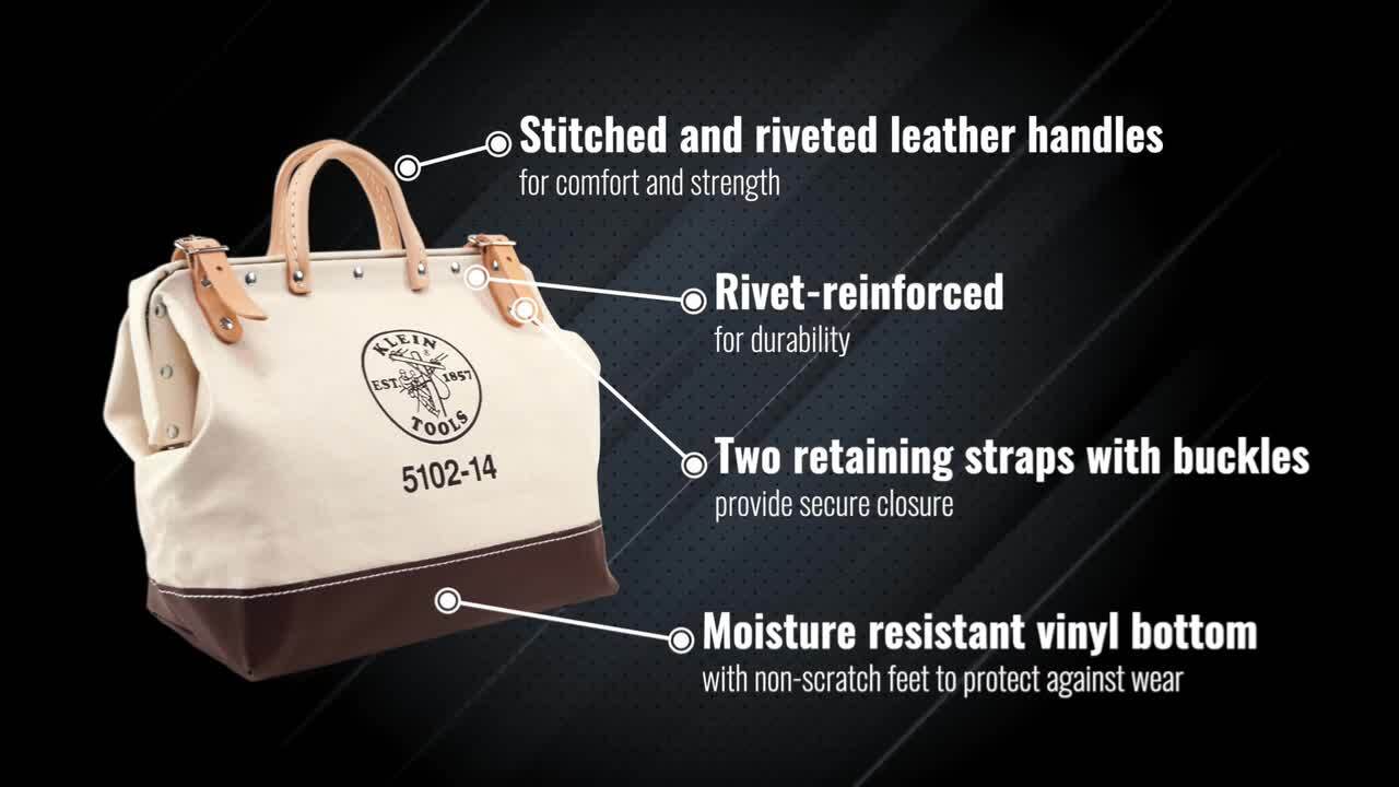 Small Canvas Zipper Bags/Multi-purpose Tool Pouch Tote Bags Storage Organizer Wi