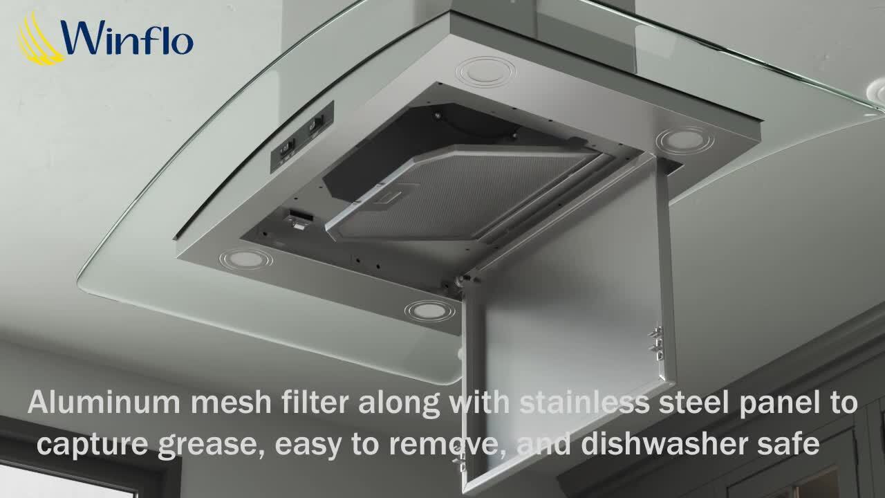 Range Hood Filters Dishwasher Safe Metal Kitchen Mesh Filter