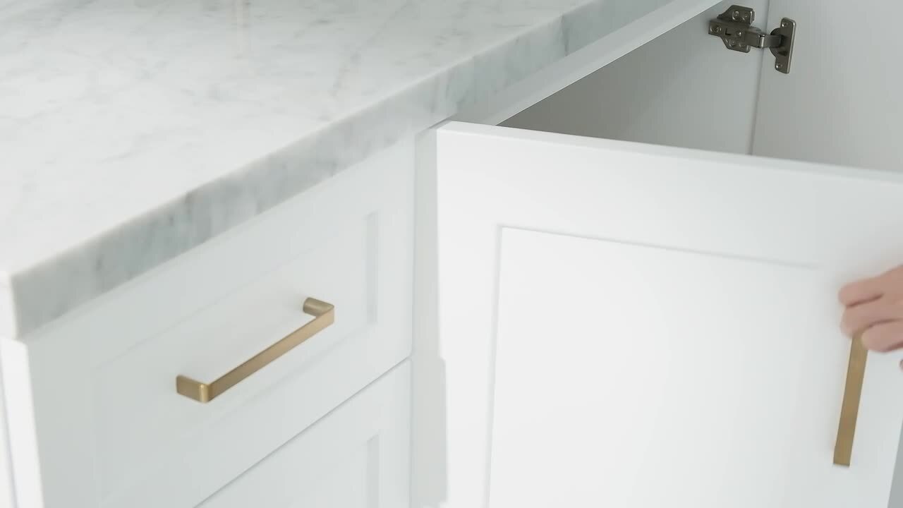 Taylor 48 in. W Vanity Cabinet Only in White Taylor 48 in. W Vanity Cabinet Only in White