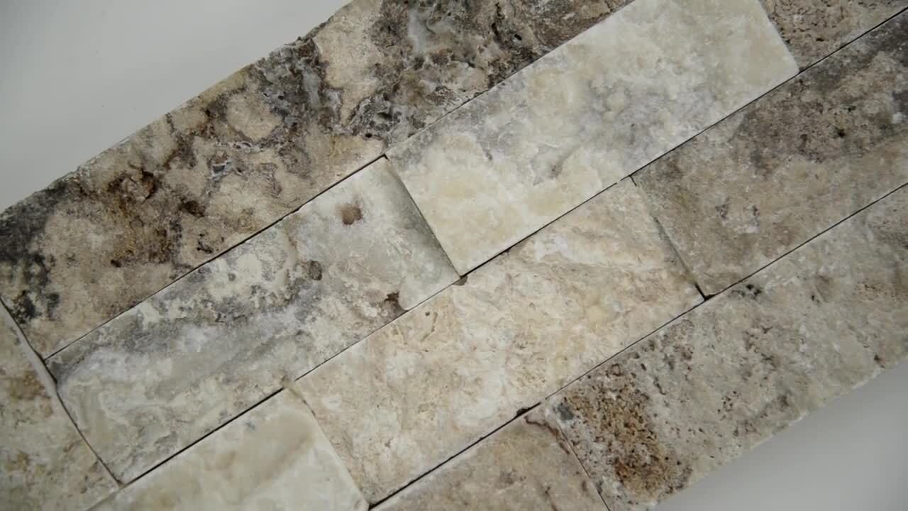 Best Seller MSI Trevi Gray Ledger Panel 6 in. x 24 in. Natural Travertine Wall Tile (10 cases / 60 sq. ft. / pallet) Best Seller MSI Trevi Gray Ledger Panel 6 in. x 24 in. Natural Travertine Wall Tile (10 cases / 60 sq. ft. / pallet)