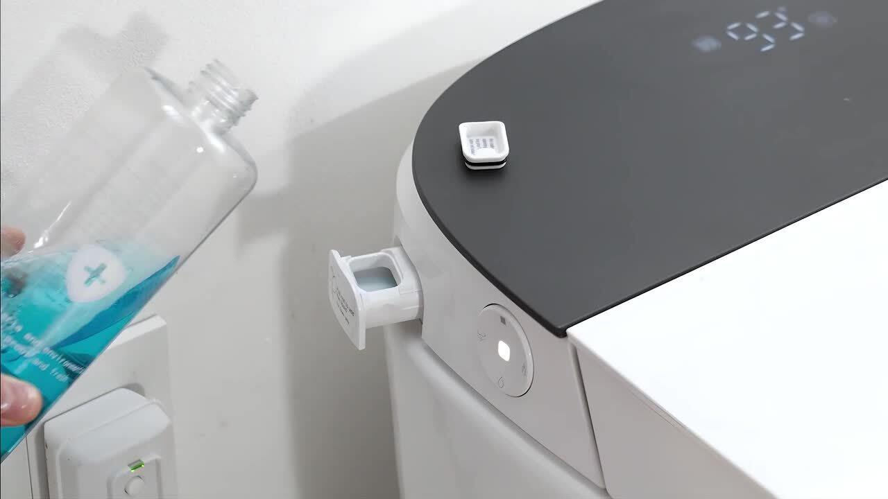 CASAINC Elongated Smart Bidet Toilet with Auto Flushing and UV Sterilization