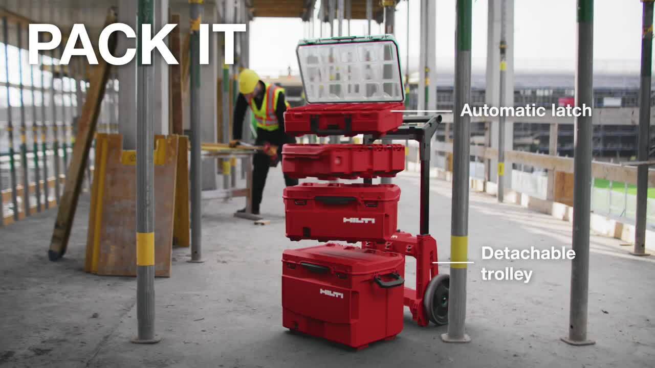 Hilti ProKit 16 gal. Capacity Impact Resistant 22 in. X-Large Red