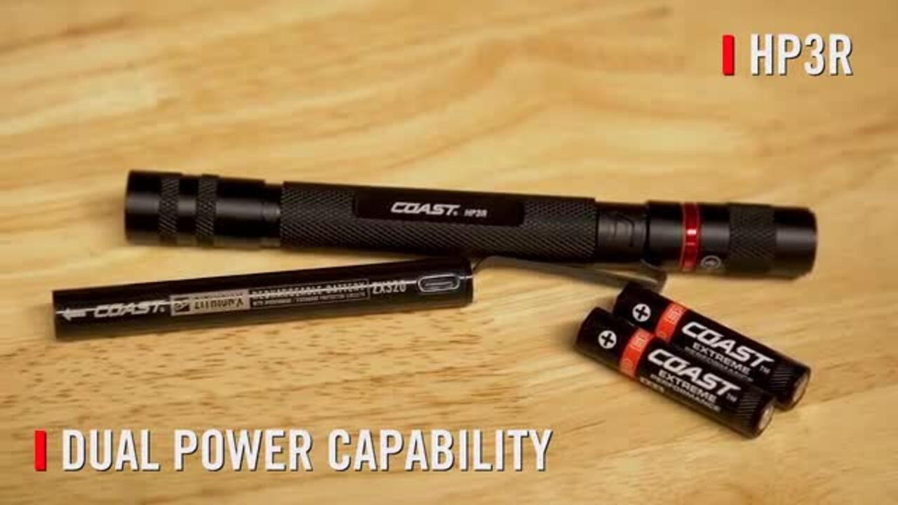 coast rechargeable pen light