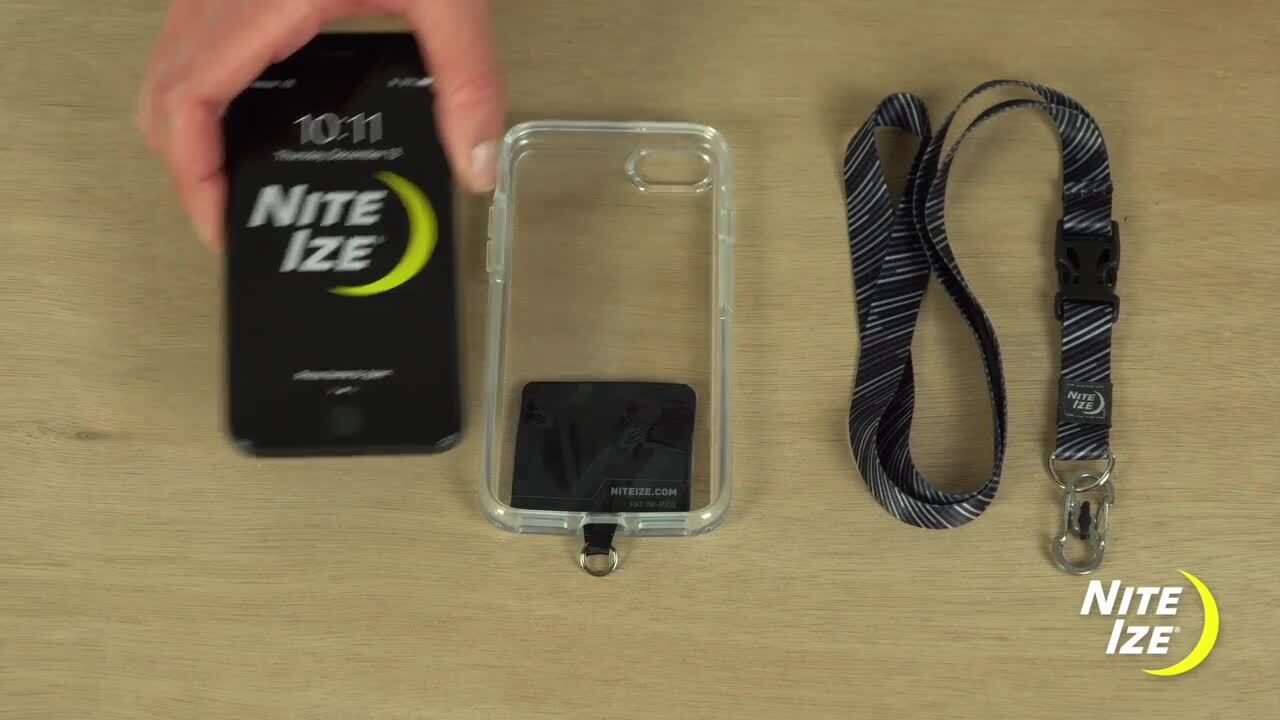 Nite Ize Hitch Phone Anchor/Lanyard, Black HPAL-01-R7