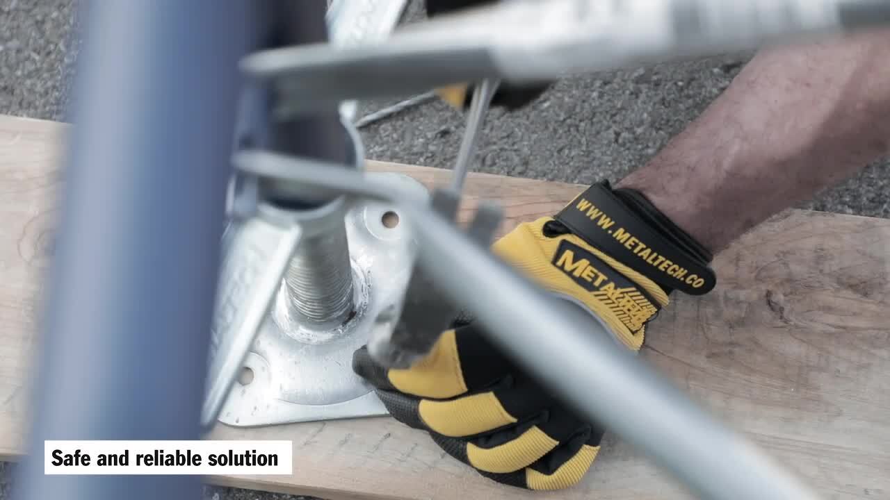 【LOCKFIELD EQUIPMENT】TMT + DECK2 8' FT-X® EdgeCore™ Class 2 Leading Edge Personal SRL-P