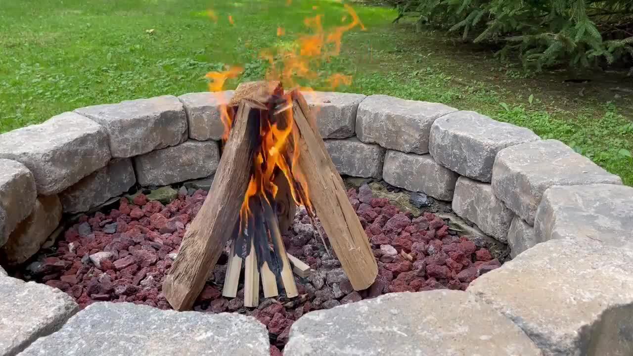 Kindling Wood X 4 Net Bag Kiln Dried Wood For Wood Burning Stoves, BBQ's, Pizza Ovens, Log