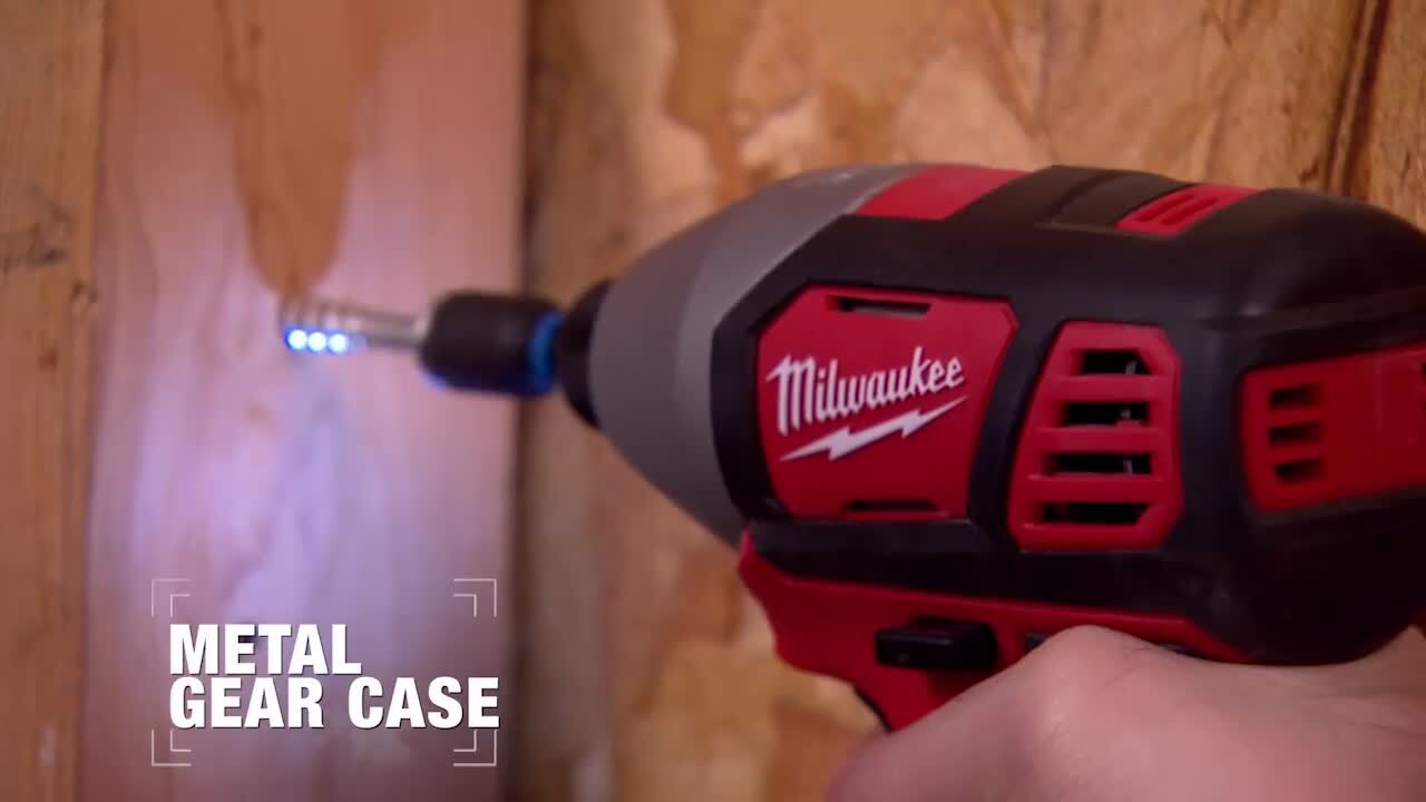 M18 18-Volt Lithium-Ion Cordless 1/4 in. Hex 2-Speed Impact Driver W/(2) 3.0Ah Batteries, Charger, Hard Case M18 18-Volt Lithium-Ion Cordless 1/4 in. Hex 2-Speed Impact Driver W/(2) 3.0Ah Batteries, Charger, Hard Case