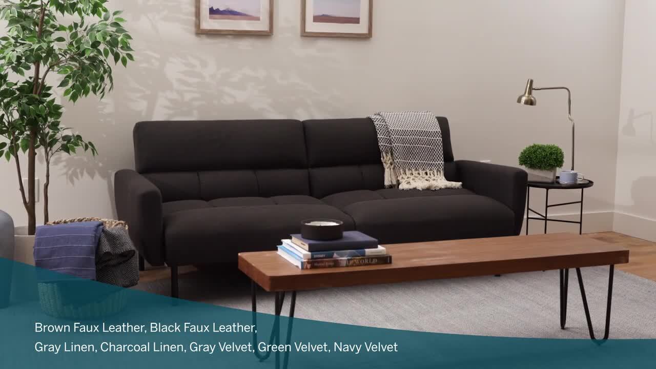 Click Clack Sofa Bed by Eastern Smart - Brown