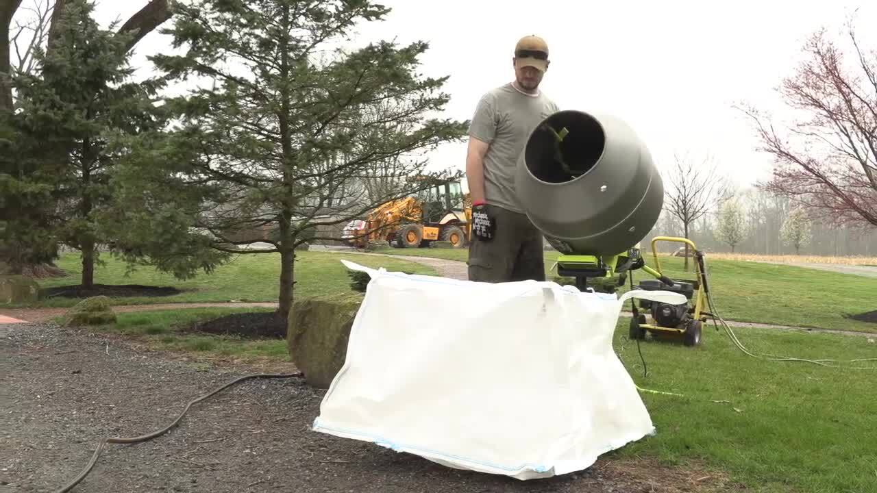Concrete Mixing Bag - does it really work? - YouTube