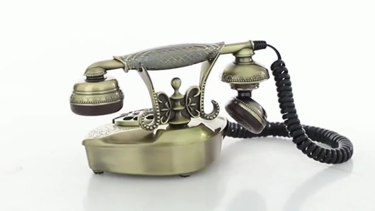 Litton Lane - Black Brass Vintage Telephone 2024