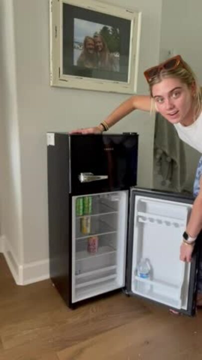 Rent to own Krib Bling Compact Refrigerator 3.5 Cu ft Mini Fridge