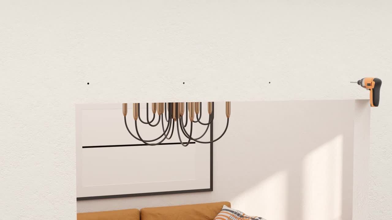 13 ft./156 in. Single Track Bypass Sliding Barn Door Hardware Kit for Double Doors Low Ceiling 13 ft./156 in. Single Track Bypass Sliding Barn Door Hardware Kit for Double Doors Low Ceiling