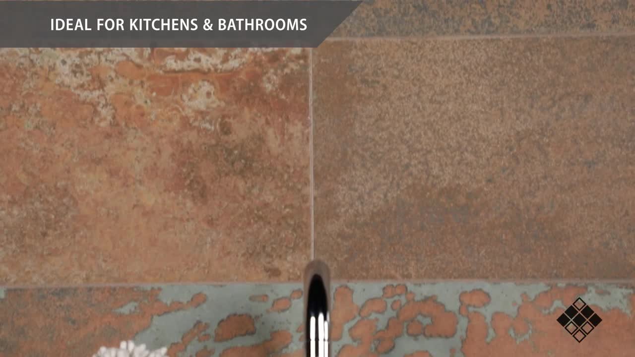 Merola Tile Maheno Mix 8-1/2 in. x 35-1/2 in. Porcelain Floor and