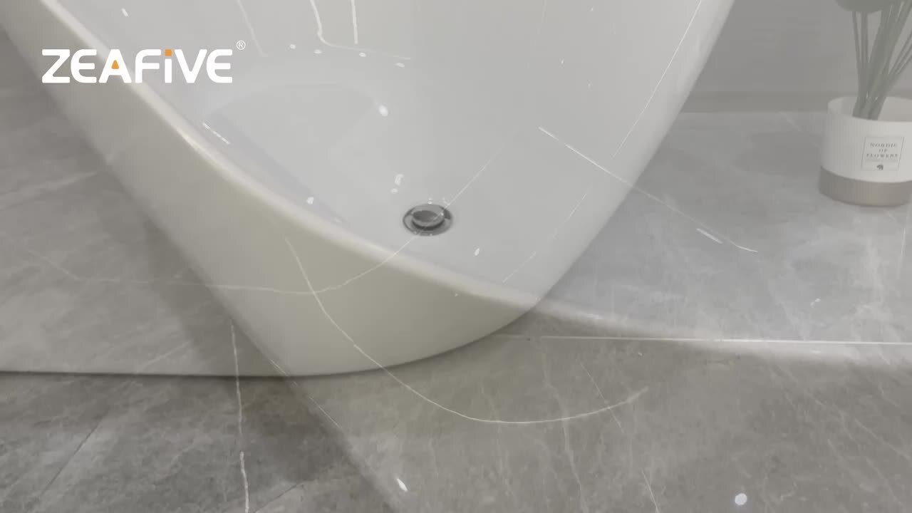 67 in. x 29.5 in. Oval Free Standing Tub Freestanding Soaking Bathtub with Removable Drain Alone Soaker Tubs in White