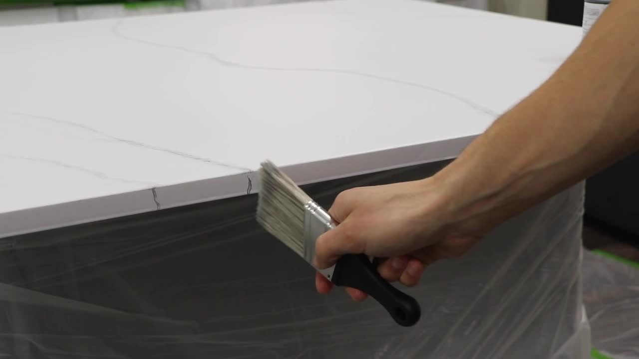 Giani DIY series White Marble High-gloss Countertop Refinishing Kit (Kit)