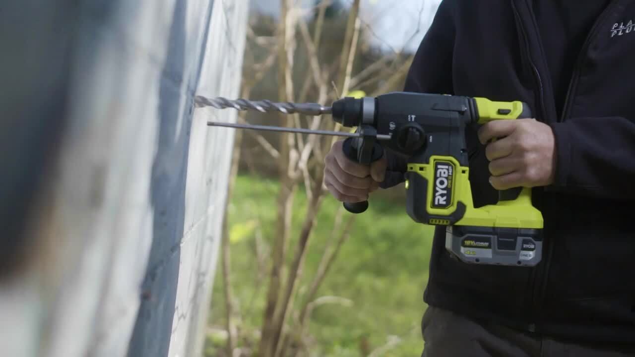 Ryobi sds battery online drill