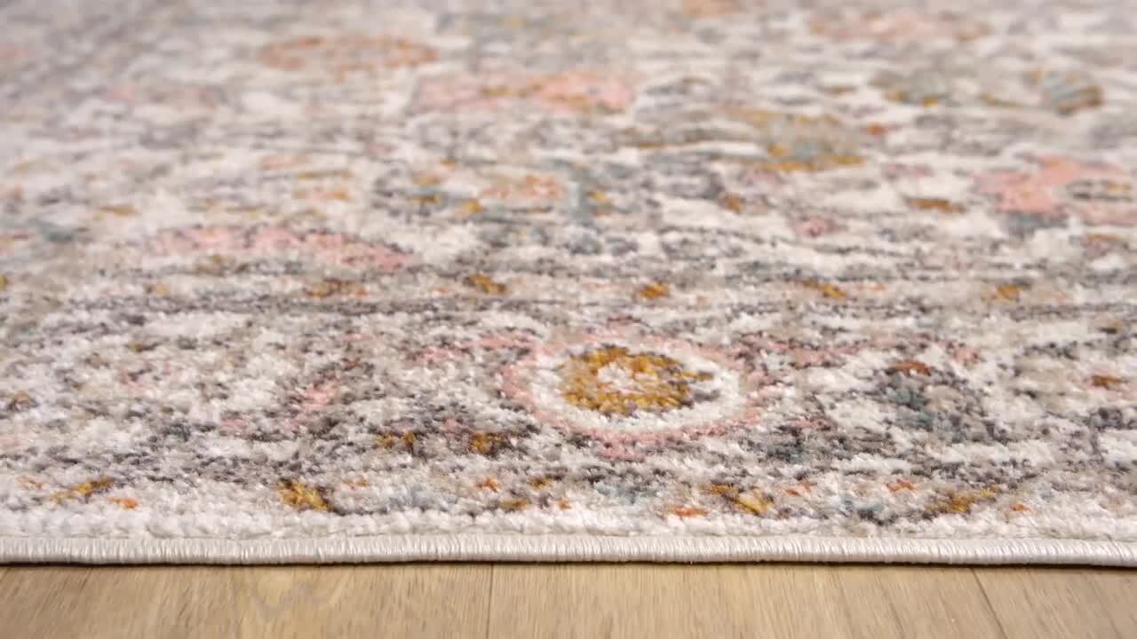 Livabliss Fionn Burnt Orange 5 ft. 3 in. x 7 ft. 3 in. Area Rug