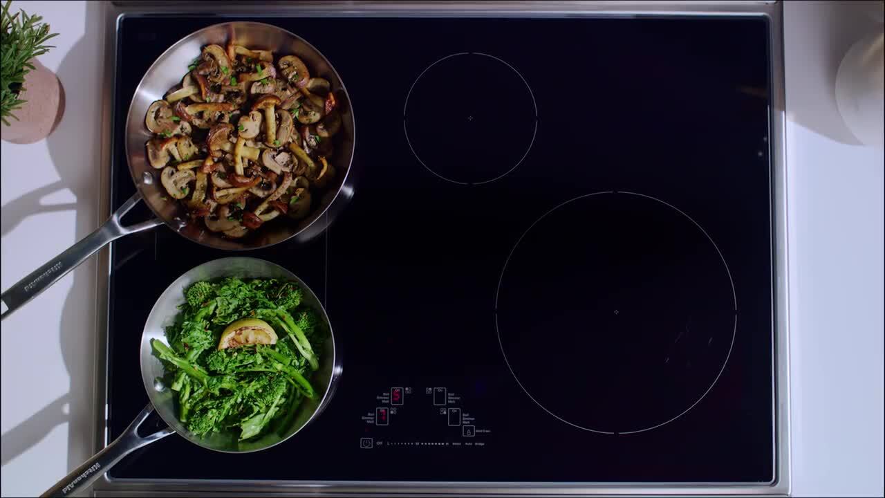 KSIS730PSSKitchenAid 30-Inch 4-Element Induction Slide-In Convection Range  with Air Fry STAINLESS STEEL - King's Great Buys Plus