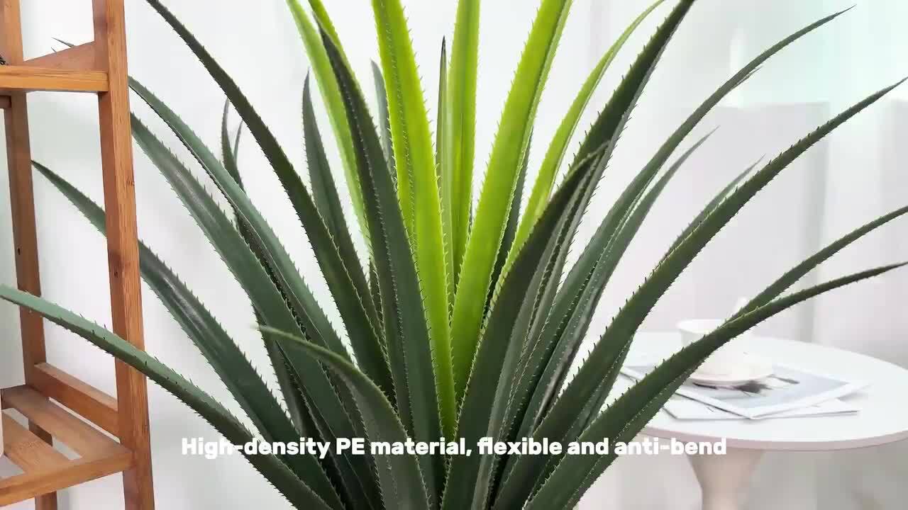 Vitalismo 3.7 ft. / 44.1 in Artificial Spiked Agave Plant Faux