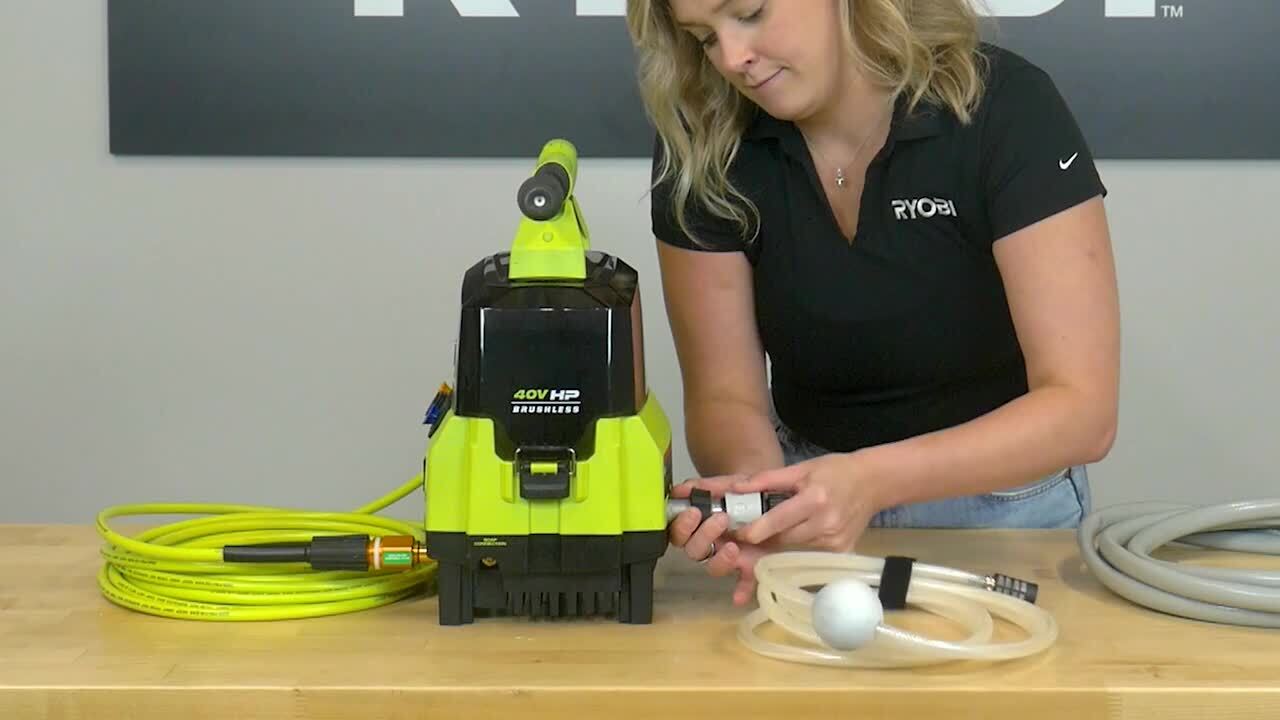Reviews for RYOBI 40V 1200 PSI 1.0 GPM Cordless Electric Cold 