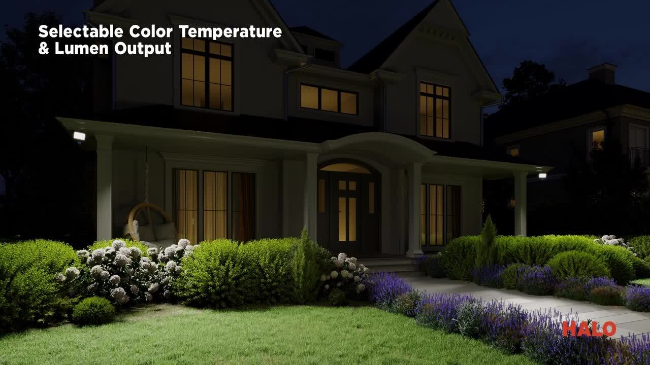 HALO ARFL series, 80-Watt, Bronze, Outdoor Integrated LED