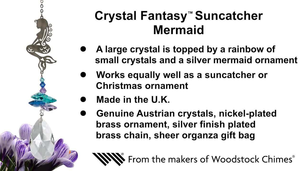 Mermaid crystal suncatcher Mermaid crystal suncatcher
