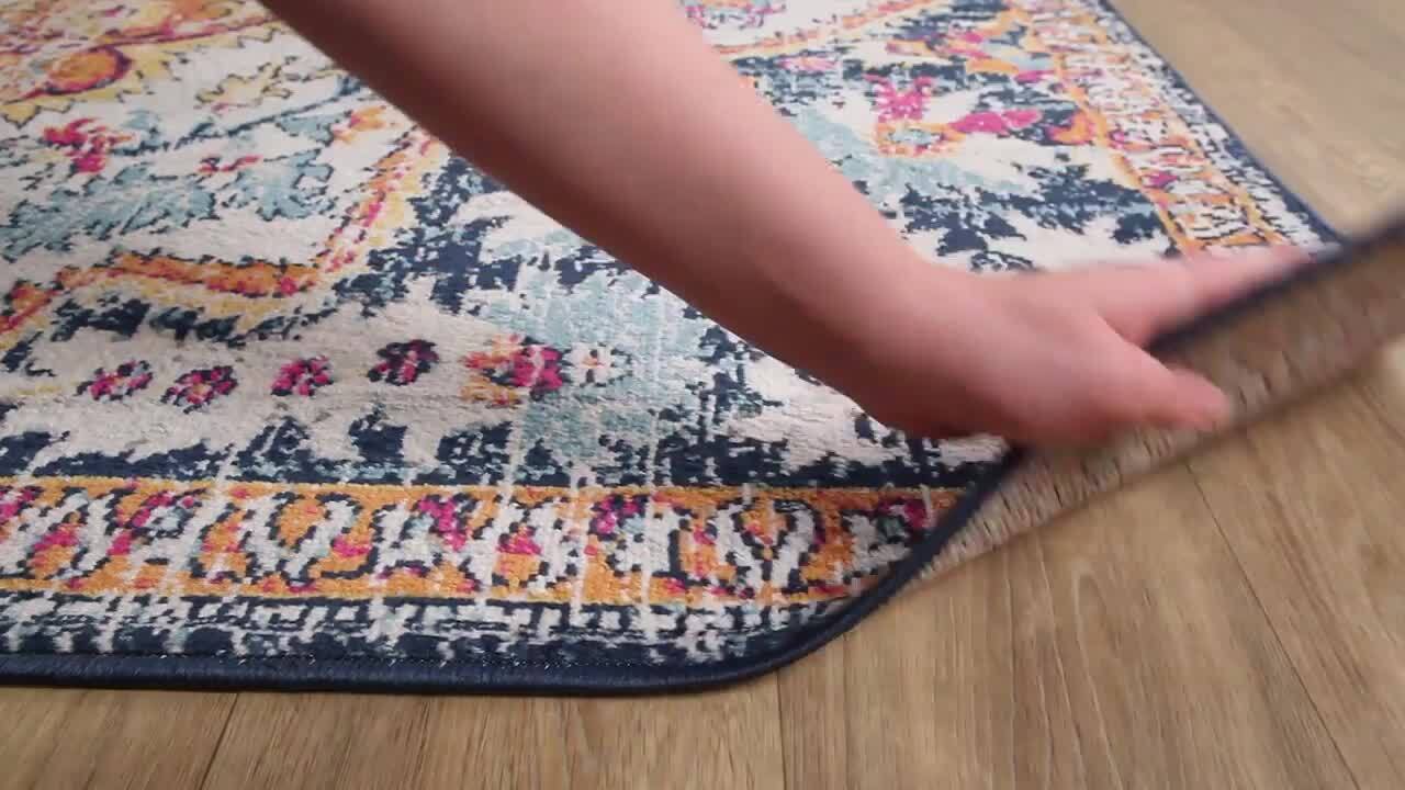 How to Uncurl a New Rug - A Beautiful Mess