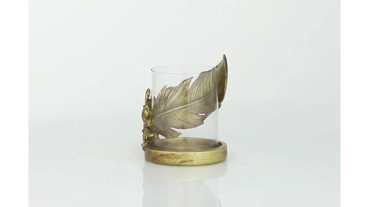The White And Gold Feathers Gathered On Marble Background, 3d
