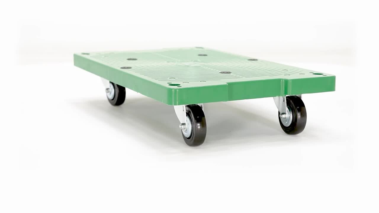 Vestil 500 lb. Capacity 30 in. x 18 in. Plastic Dolly POS-1830