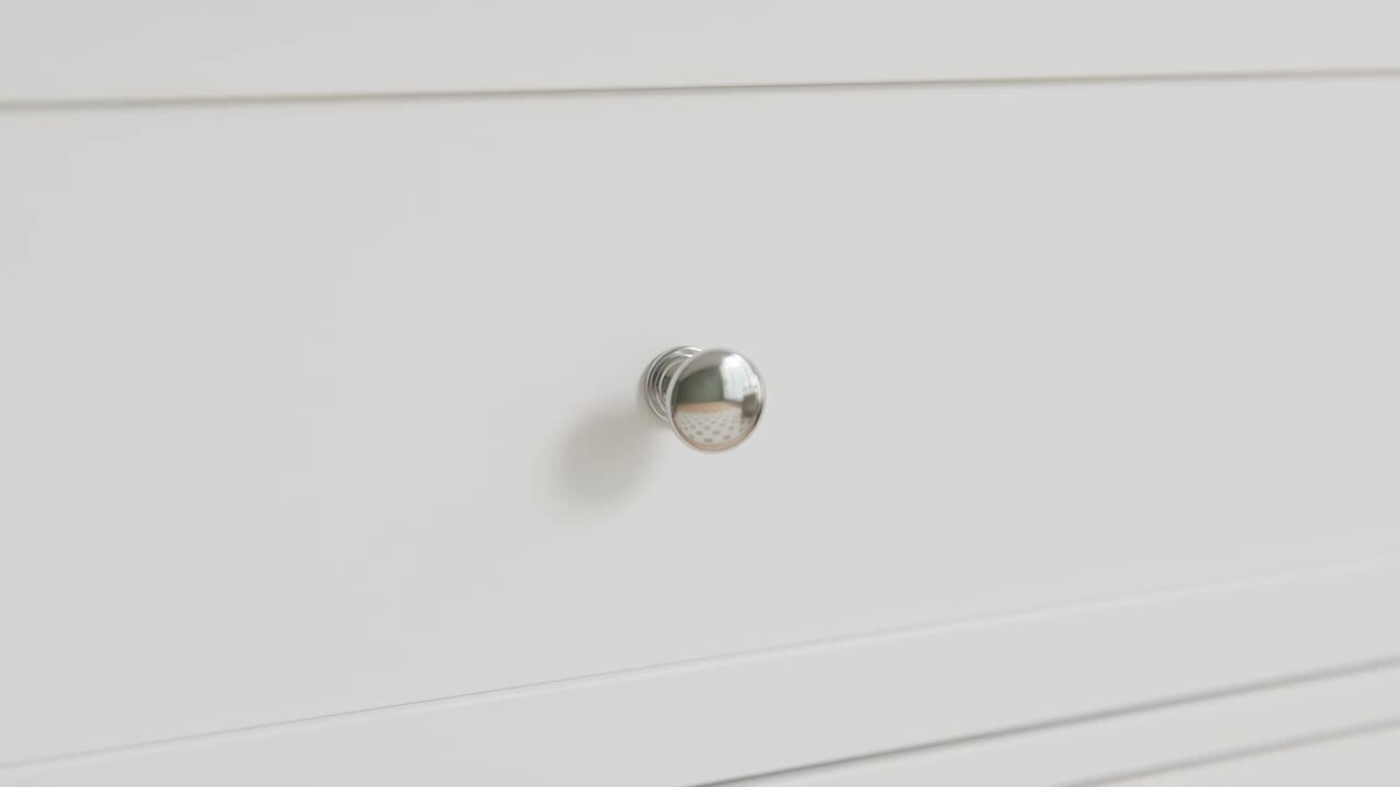 FUFU&GAGA 6-Drawers White Wood Chest of Drawer Storage